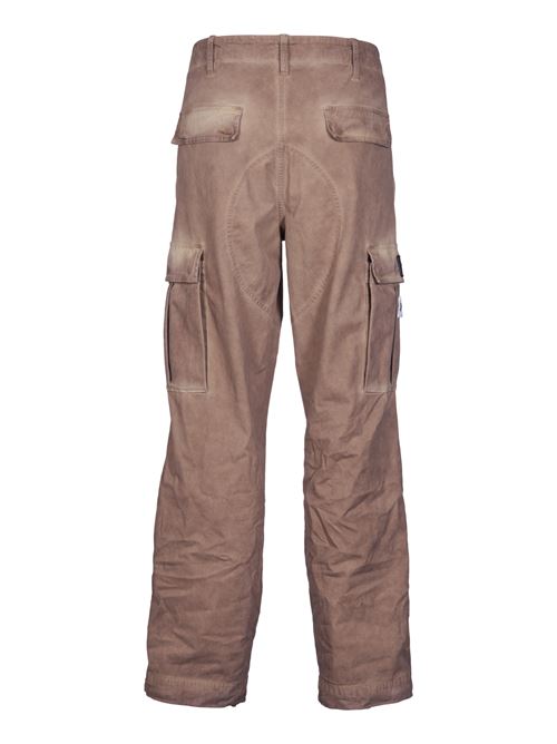 cargo trousers in overdyed cotton DOLCE & GABBANA | GP03LTG8LG8M0160